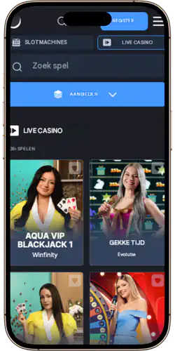 Monixbet NL Live casino