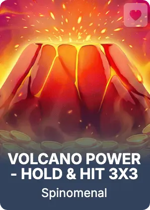 Slot Volcano Power Hold and Hit 3x3 w kasynie Monixbet