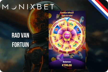 Monixbet daily prize wheel